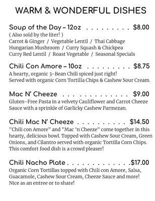 Menu photo 2 B. Love Hamilton, ON