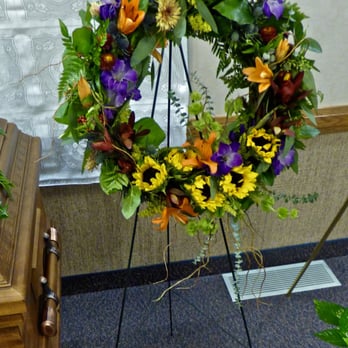 Just Add Flowers - Funeral Wreath - Florists Near Me - Riverton, Utah Just Add Flowers - Funeral Wreath - Florists Near Me - Riverton, Utah