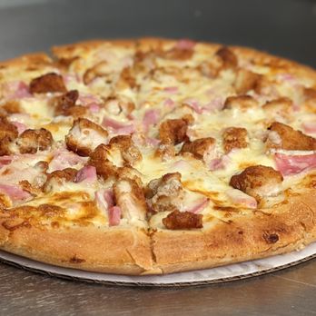 Occum Pizza - a close up of a pizza - Pizza Near Me - Norwich, Connecticut