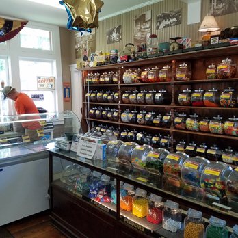 Hoosier Cupboard Candy and Snacks - jars filled with candies next to the - Candy Stores Near Me - Franklin, Indiana Hoosier Cupboard Candy and Snacks - jars filled with candies next to the - Candy Stores Near Me - Franklin, Indiana