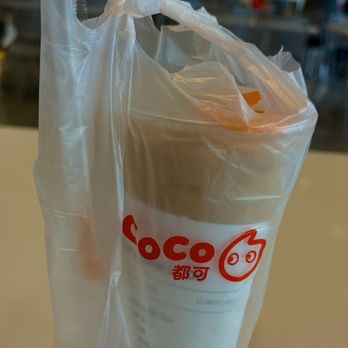 CoCo Fresh Tea & Juice - Large house milk tea with extra sago: 5/5 - Bubble Tea Near Me - Los Angeles, California CoCo Fresh Tea & Juice - Large house milk tea with extra sago: 5/5 - Bubble Tea Near Me - Los Angeles, California