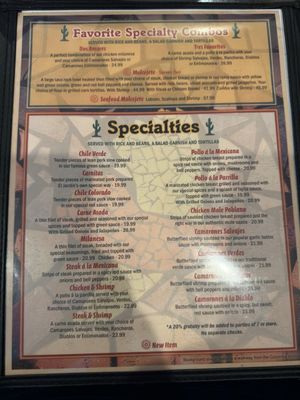 Menu photo 7 El Jardin Manteca, CA