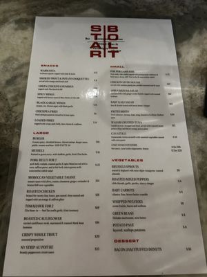 Menu photo 4 Starbolt Philadelphia, PA