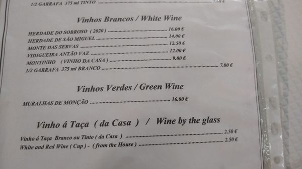 Menu photo 1 Restaurante São Domingos Évora, 07 Menu photo 1 Restaurante São Domingos Évora, 07