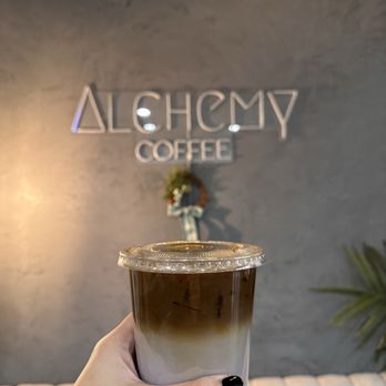 Alchemy Coffee - Maple Taro Latte with oat milk - Coffee & Tea Near Me - Las Vegas, Nevada