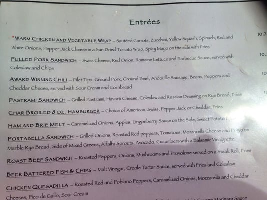 Menu photo 5 The Landing Restaurant New Hope, PA Menu photo 5 The Landing Restaurant New Hope, PA