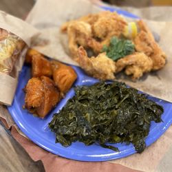 Geneva's Famous Chicken and Cornbread - Fried Shrimp
