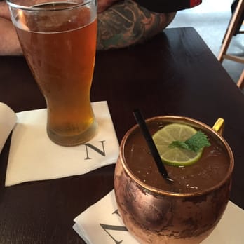 Nick's On 2nd - Moscow mule and 60 minute beer - New American Near Me - Long Beach, California Nick's On 2nd - Moscow mule and 60 minute beer - New American Near Me - Long Beach, California