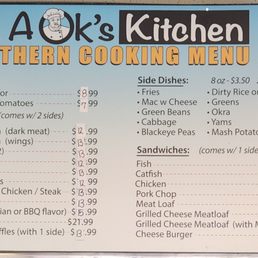 Menu Menu