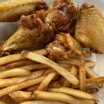 Cheesesteak House - Lemon pepper wings and Fries - Sandwiches Near Me - Dallas, Texas