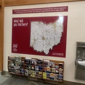 Rest Area Northbound - Interior - Rest Stops Near Me - Lebanon, Ohio Rest Area Northbound - Interior - Rest Stops Near Me - Lebanon, Ohio