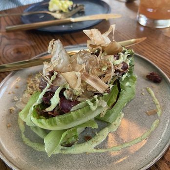 Dram Yard - Grilled Romaine - New American Near Me - Wilmington, North Carolina Dram Yard - Grilled Romaine - New American Near Me - Wilmington, North Carolina