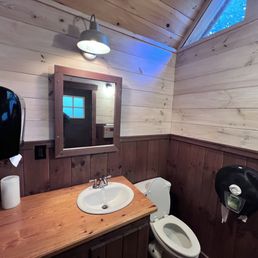 Bathrooms at our site