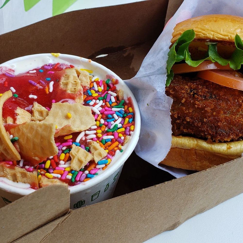 Shake Shack Long Beach - strawberry sunset (single) $4.89 shroom burger $7.39 - Burgers Near Me - Long Beach, California Shake Shack Long Beach - strawberry sunset (single) $4.89 shroom burger $7.39 - Burgers Near Me - Long Beach, California