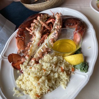 The Bowery Dugout - Delicious steamed lobster with a rice pilaf. - Seafood Near Me - Kingston, New York The Bowery Dugout - Delicious steamed lobster with a rice pilaf. - Seafood Near Me - Kingston, New York