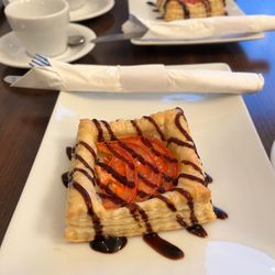 Adesso Coffee - Lavender Coffee and Tomato Basil Galette