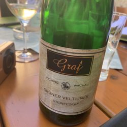 Graf - One of the wines we tried