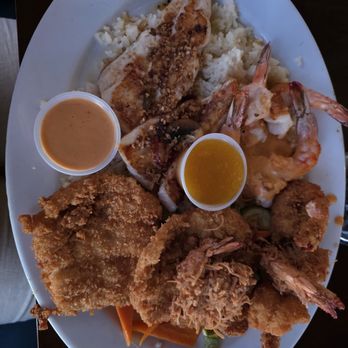 The Point - Fish & Shrimp platter for two - Seafood Near Me - Puerto Peñasco, SON The Point - Fish & Shrimp platter for two - Seafood Near Me - Puerto Peñasco, SON