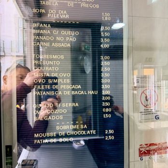 As Bifanas do Afonso - Menu as of January 2026 - Fast Food Near Me - Lisbon, 11