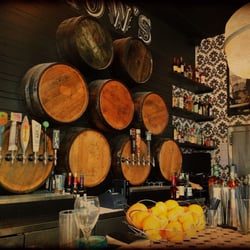 Parker Barrows - More beer taps behind the bar.