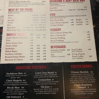 Big Mike's BBQ Smokehouse - Menu - Barbeque Near Me - Thibodaux, Louisiana