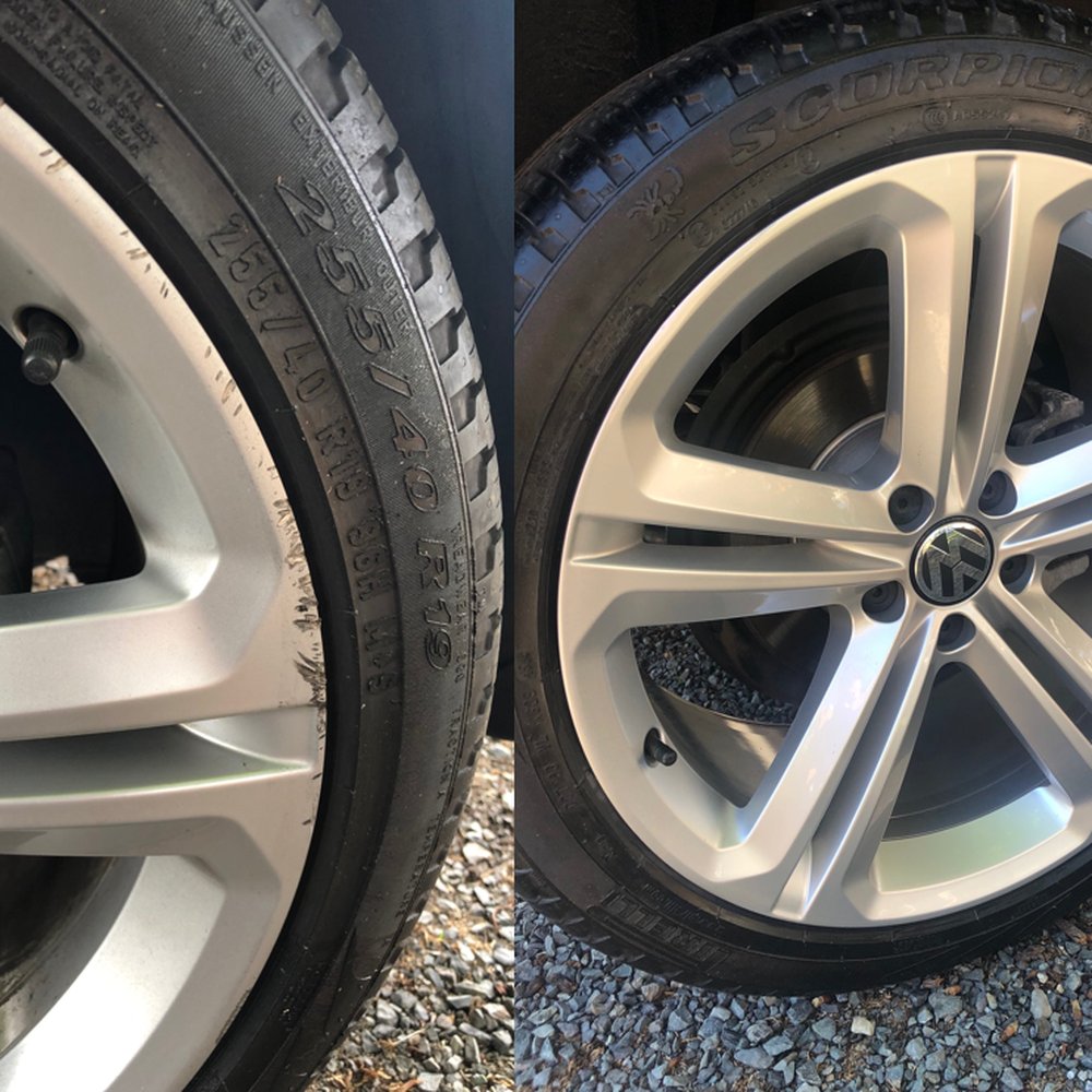 Before and after on my VW Tiguan!