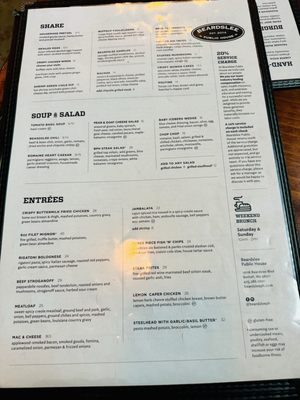 Menu photo 8 Beardslee Public House Bothell, WA