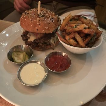 Hamlet & Ghost - Cheeseburger + duck fat french fries - Cocktail Bars Near Me - Saratoga Springs, New York Hamlet & Ghost - Cheeseburger + duck fat french fries - Cocktail Bars Near Me - Saratoga Springs, New York