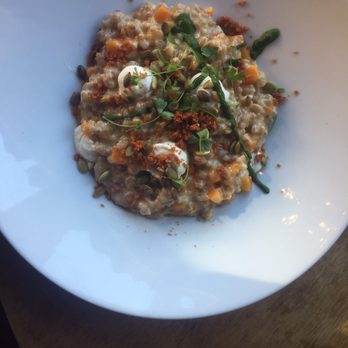 Marlow Bistro - Warm Farro Salad. One of my favourite dishes in New York $14.75. Just get it ! - Mediterranean Near Me - New York, New York Marlow Bistro - Warm Farro Salad. One of my favourite dishes in New York $14.75. Just get it ! - Mediterranean Near Me - New York, New York