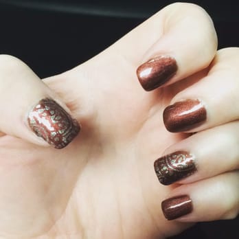 Michele's Esthetics & Nails - Acrylic nails with gel polish & art screen design - Skin Care Near Me - Mesa, Arizona
