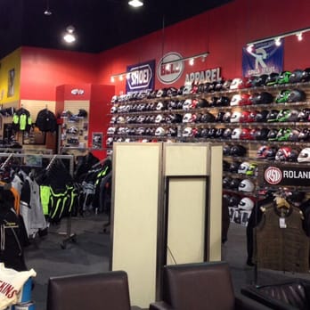 RideNow Powersports Austin - A pic of the showroom / helmet wall. - Motorcycle Dealers Near Me - Austin, Texas