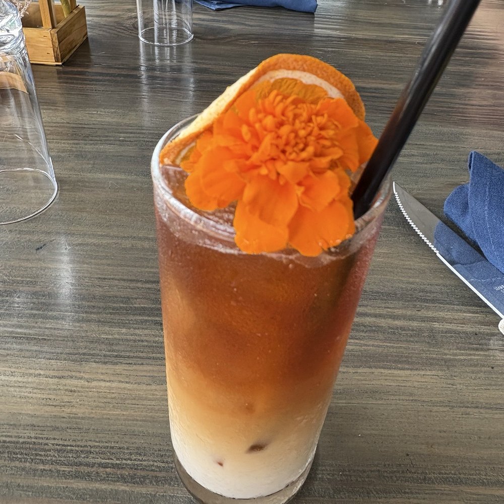 Bosscat Kitchen & Libations - Mocktail Pivot (coffee with coconut and horchata syrup) its like an iced coffee. Its refreshingly good - Bars Near Me - Orange, California Bosscat Kitchen & Libations - Mocktail Pivot (coffee with coconut and horchata syrup) its like an iced coffee. Its refreshingly good - Bars Near Me - Orange, California
