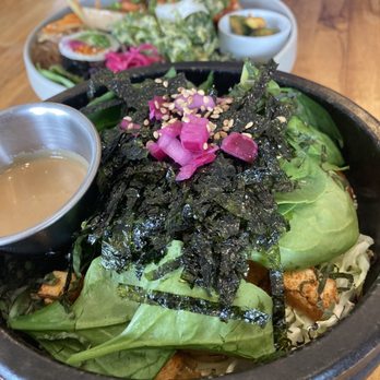 Made in House - bapbowl with spicy tofu - Asian Fusion Near Me - Seattle, Washington