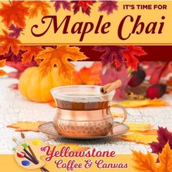 Yellowstone Coffee and Canvas - Maple Chai