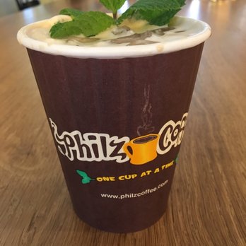 Philz Coffee - Small Mint Mojito Iced - Coffee & Tea Near Me - Pasadena, California Philz Coffee - Small Mint Mojito Iced - Coffee & Tea Near Me - Pasadena, California