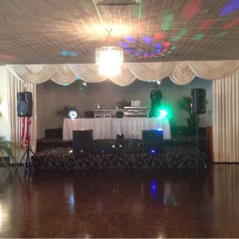 Auletto Caterers - Setup when I DJ'd a wedding here!!! - Caterers Near Me - Woodbury, New Jersey
