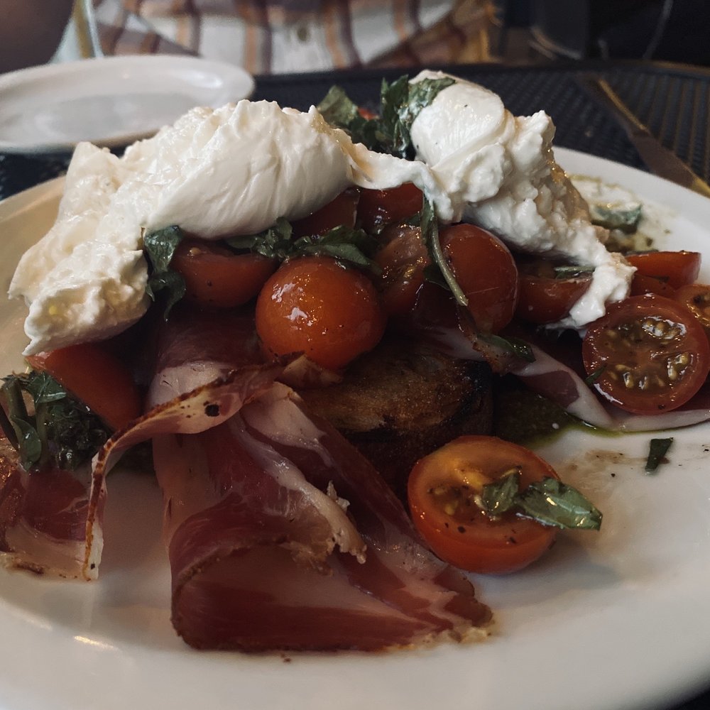 Pack River Store - House made Burrato. House made coppa. Local sourdough and local tomatoes. It was very difficult to share. I wanted it all for myself. - Breakfast & Brunch Near Me - Sandpoint, Idaho Pack River Store - House made Burrato. House made coppa. Local sourdough and local tomatoes. It was very difficult to share. I wanted it all for myself. - Breakfast & Brunch Near Me - Sandpoint, Idaho