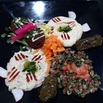 Mediterranean Fresh Grill - Vegetarian plate - Lebanese Near Me - Winter Haven, Florida Mediterranean Fresh Grill - Vegetarian plate - Lebanese Near Me - Winter Haven, Florida