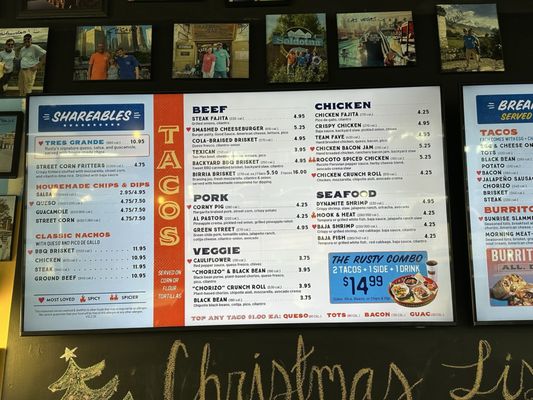 Menu photo 3 Rusty Taco Plano, TX Menu photo 3 Rusty Taco Plano, TX