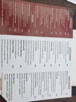 Menu photo 5 Travesias Bronx, NY