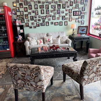Red Cardinal Desserts & Cafe - Cute little seating area - Desserts Near Me - Welsh, Louisiana Red Cardinal Desserts & Cafe - Cute little seating area - Desserts Near Me - Welsh, Louisiana