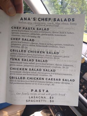Menu photo 3 Anas Rotolos Deli & Catering Rome, GA