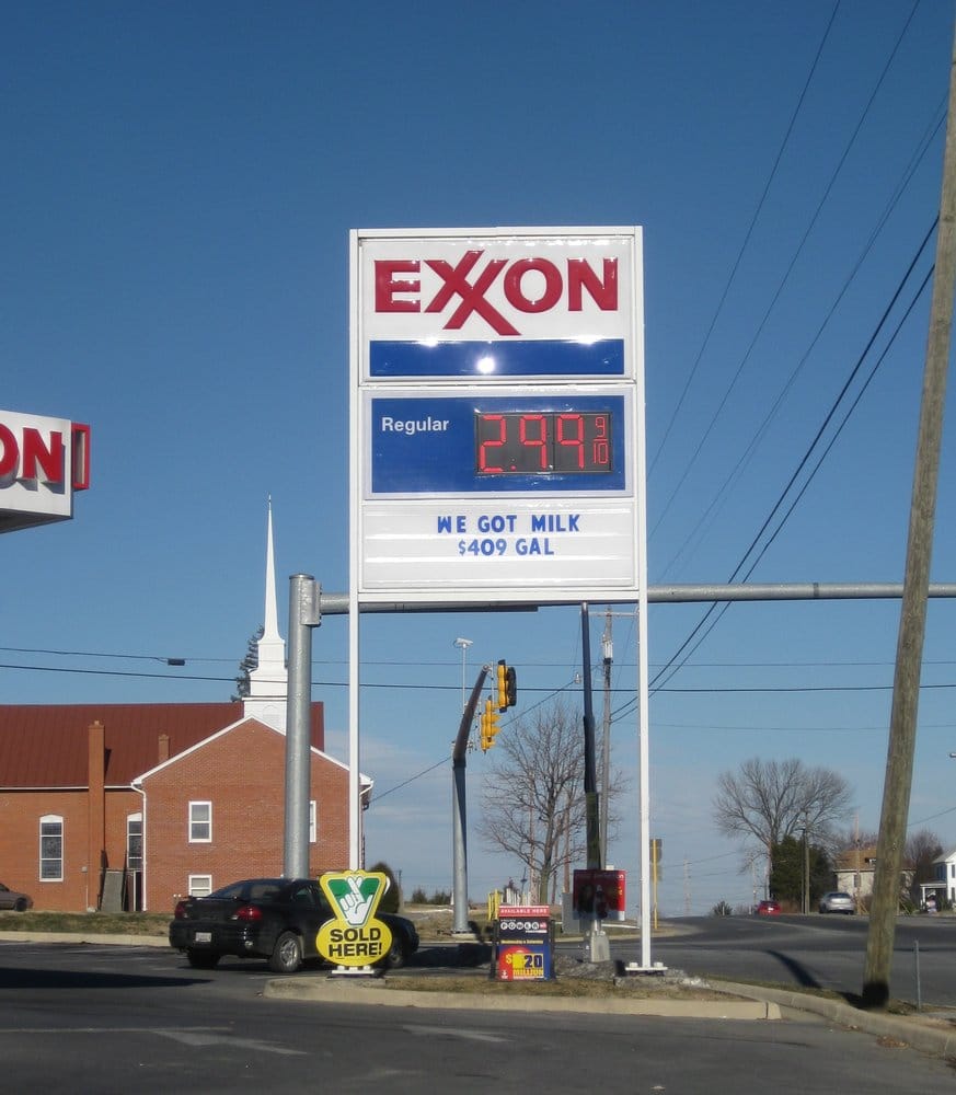 STATE LINE EXXON Updated September 2024 4663 Martinsburg Pike
