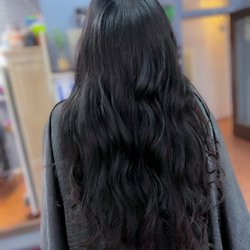Tiffany Hair & Co - A Shade of Vintage Hair Salon - 24" invisible bead extensions