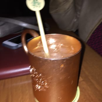 The Unique Bar - A Moscow Mule was served in an icy tin of copper - Bars Near Me - Berlin, BE