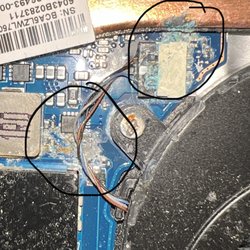 NextGen Wireless - HP motherboard water damaged