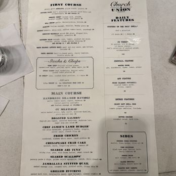 Church and Union - New American Near Me - Charleston, South Carolina