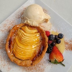 The Greenfield Restaurant & Bar - Apple almond paste tarte