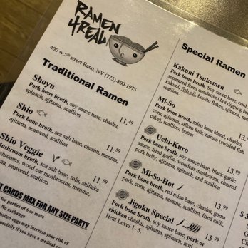 Ramen 4 Real - Ramen Near Me - Reno, Nevada Ramen 4 Real - Ramen Near Me - Reno, Nevada