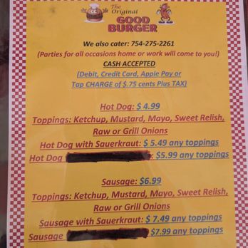 The Original Good Burger - Burgers Near Me - Fort Pierce, Florida The Original Good Burger - Burgers Near Me - Fort Pierce, Florida